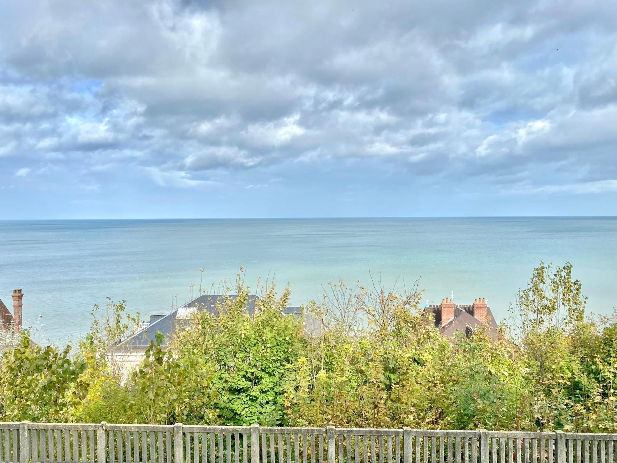Lesparisnormands - Pleine Vue Mer - Centre Et Plage A 3Mn Villers-sur-Mer Exteriör bild