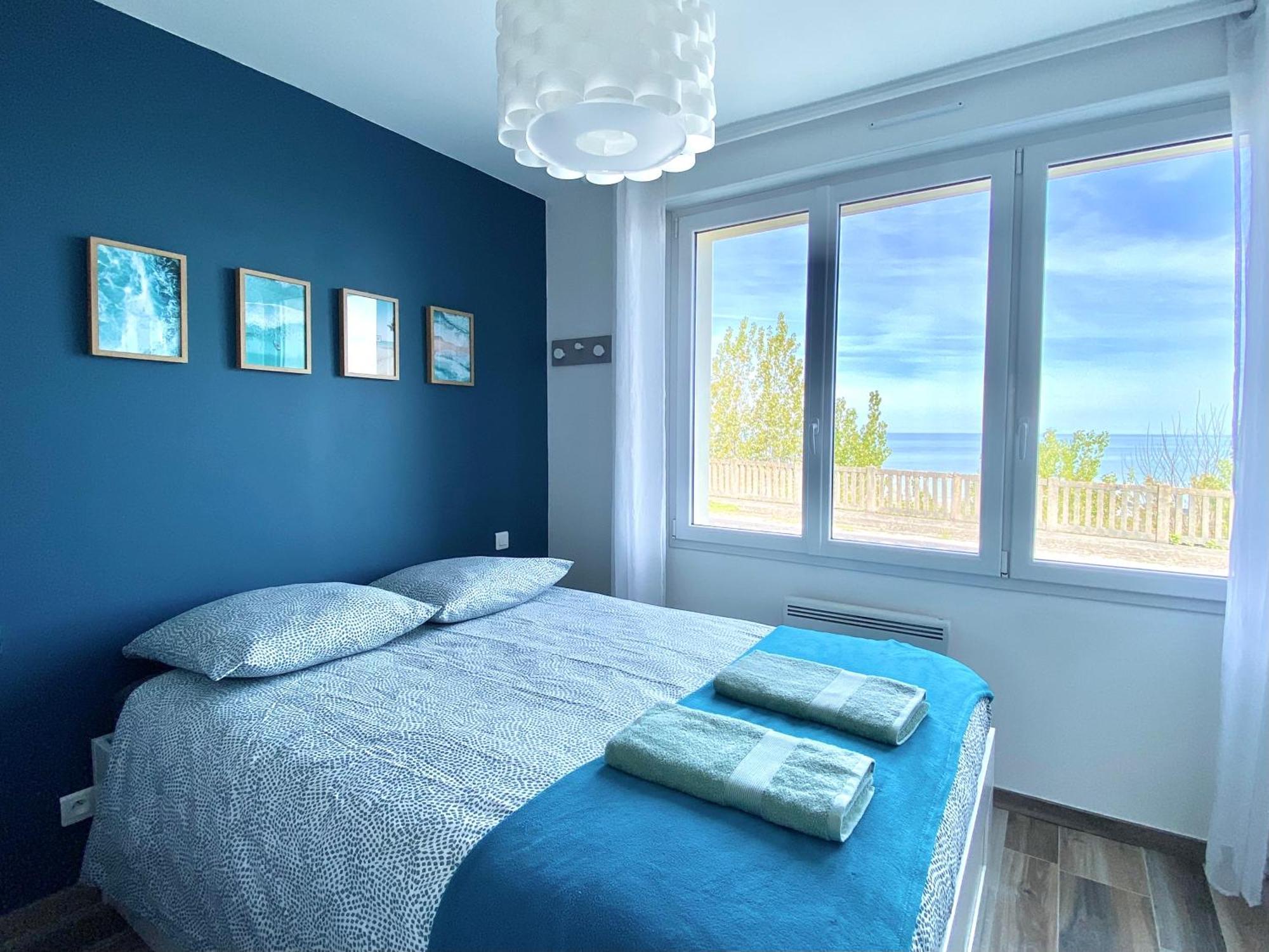 Lesparisnormands - Pleine Vue Mer - Centre Et Plage A 3Mn Villers-sur-Mer Exteriör bild