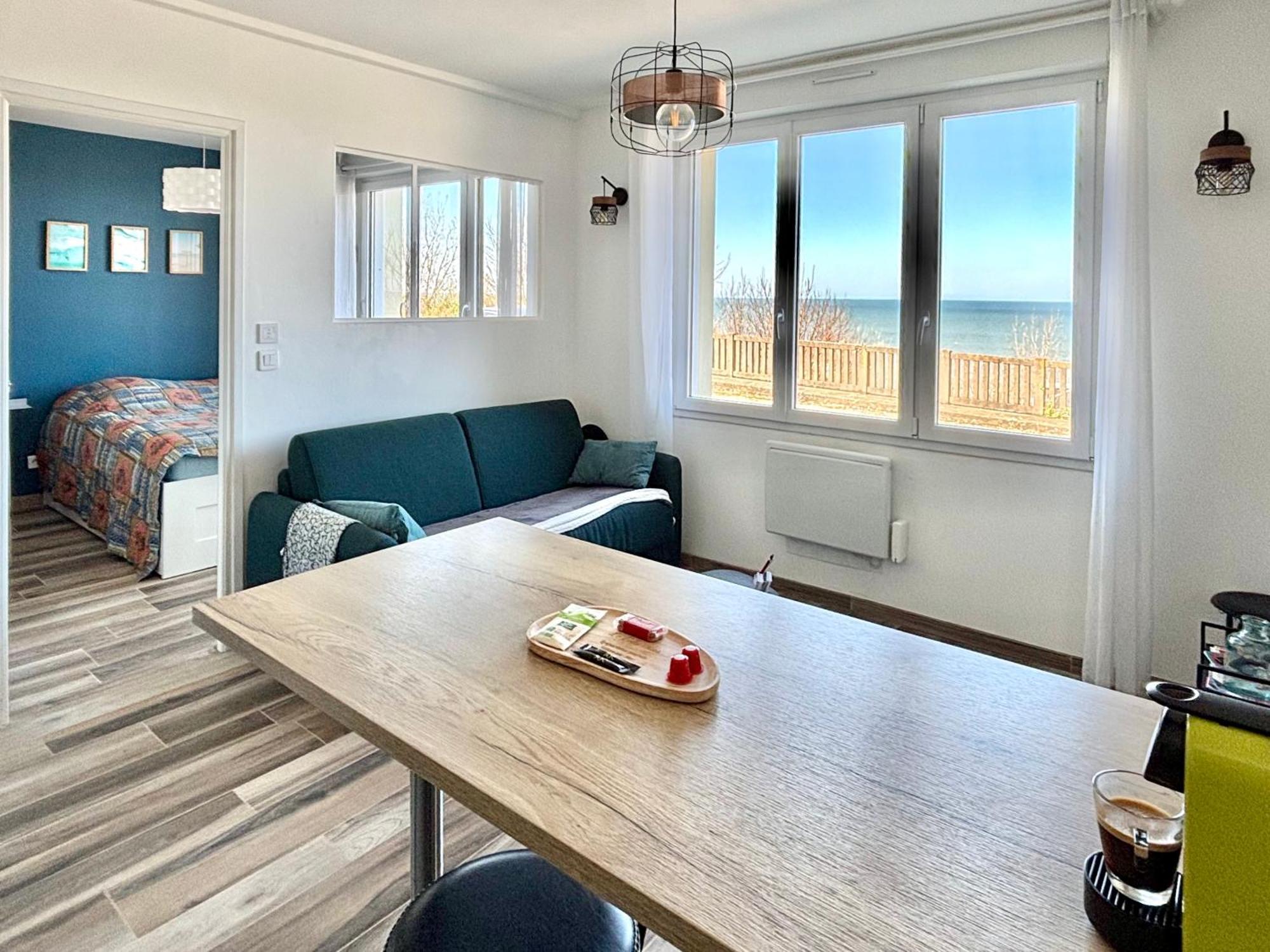 Lesparisnormands - Pleine Vue Mer - Centre Et Plage A 3Mn Villers-sur-Mer Exteriör bild